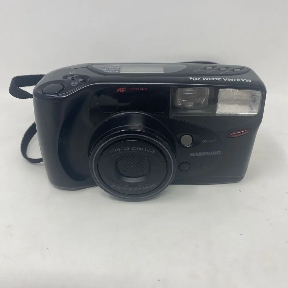 Samsung Maxima Zoom 70i 35mm Point and Shoot film Camera UNTESTED